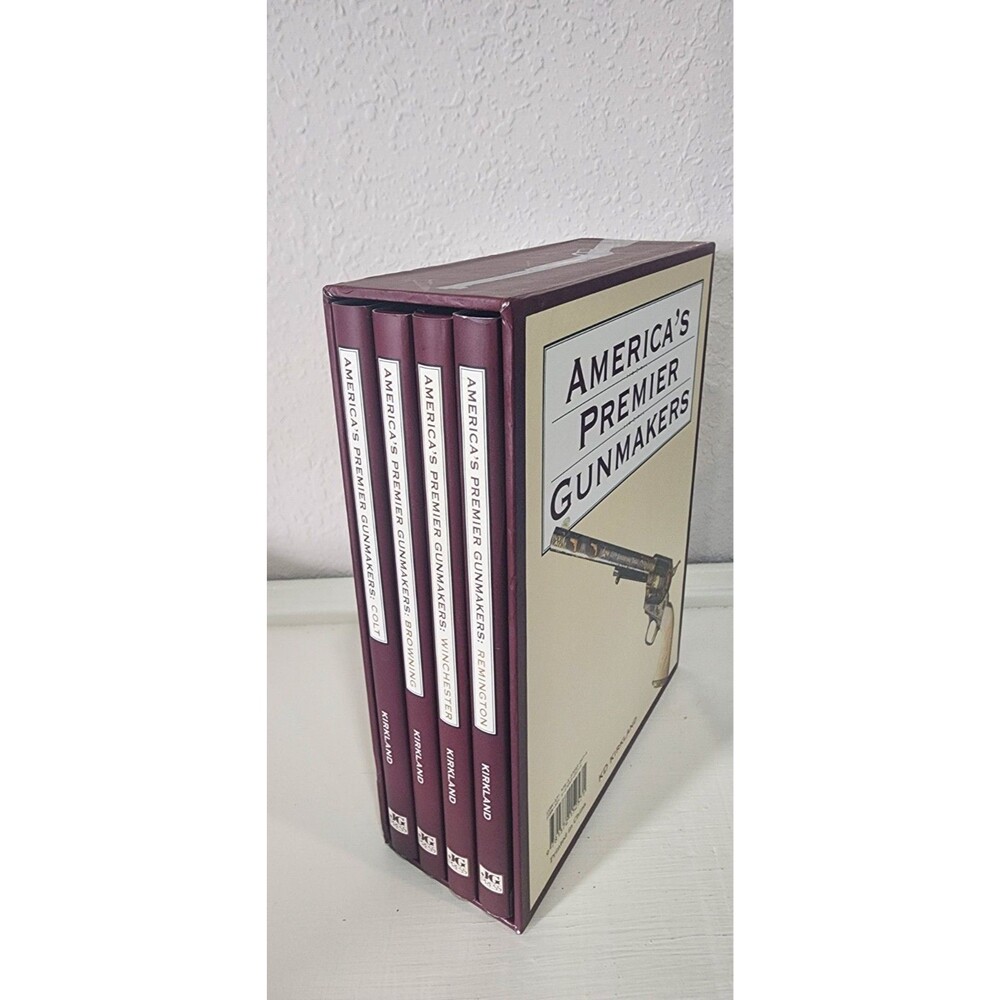 America's Premier Gunmakers 4 Book Box Set Colt Remington Browning Winchester